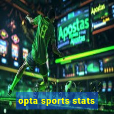 opta sports stats